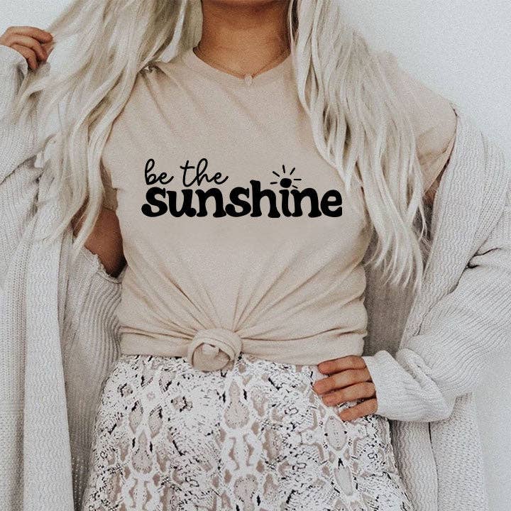 Be the Sunshine- Screen Print Transfer