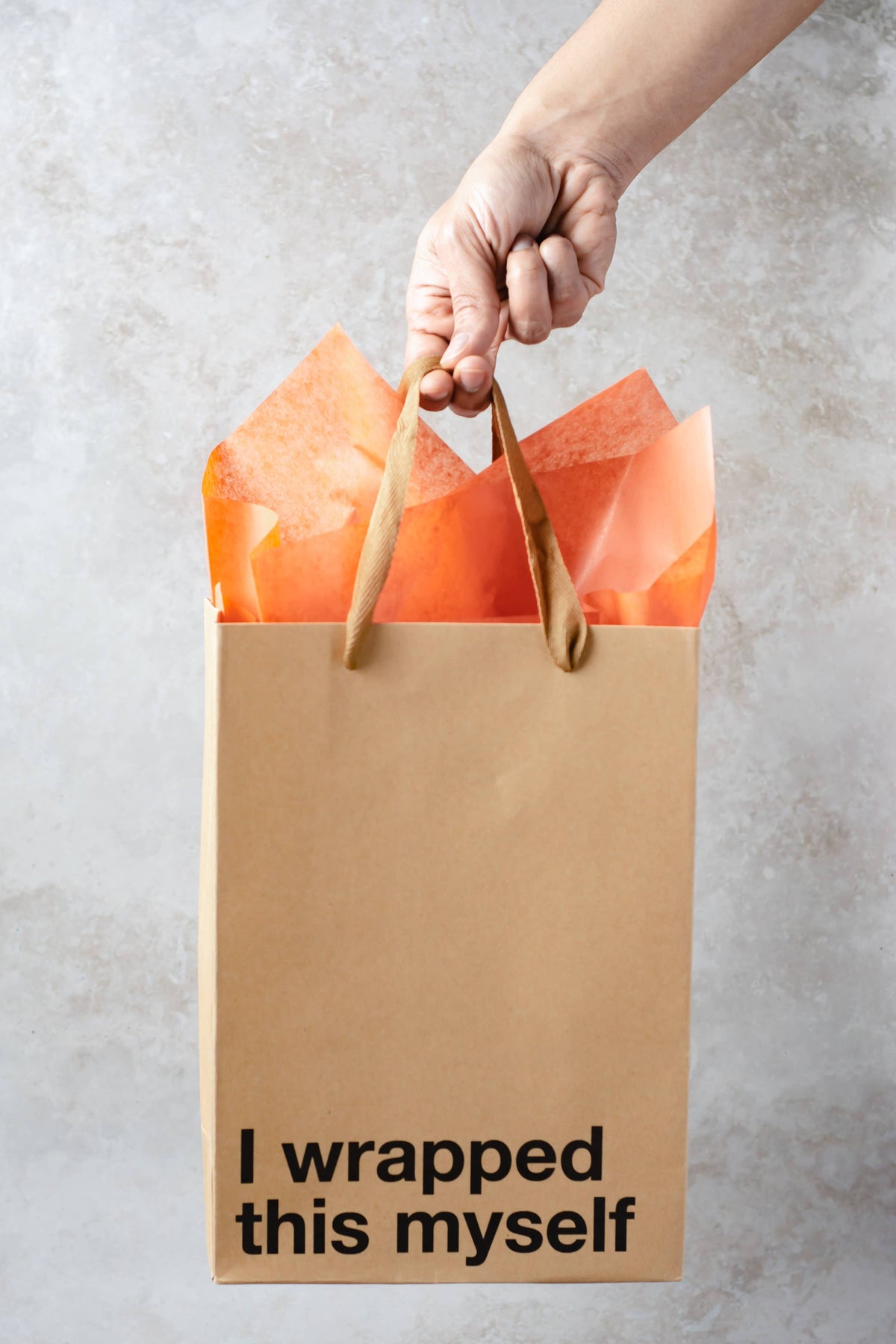 "I Wrapped This Myself" Gift Bag
