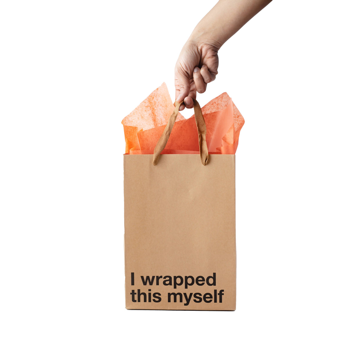 "I Wrapped This Myself" Gift Bag