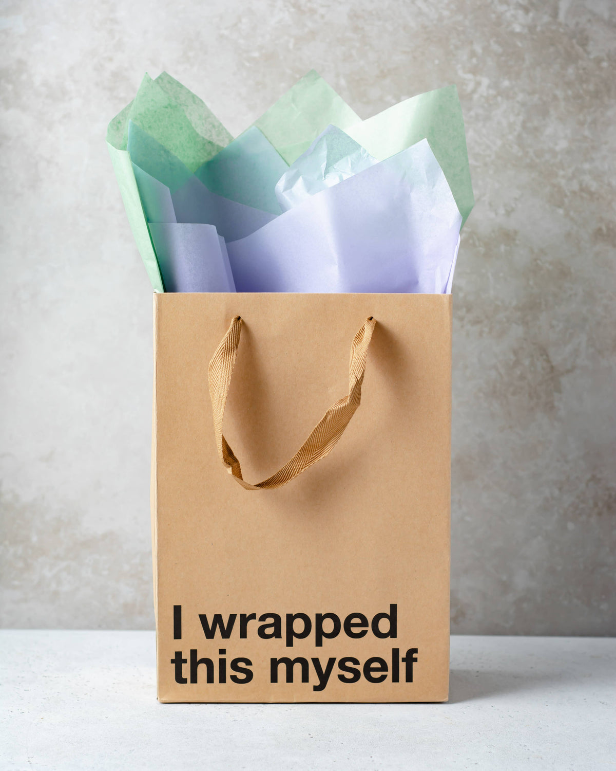 "I Wrapped This Myself" Gift Bag