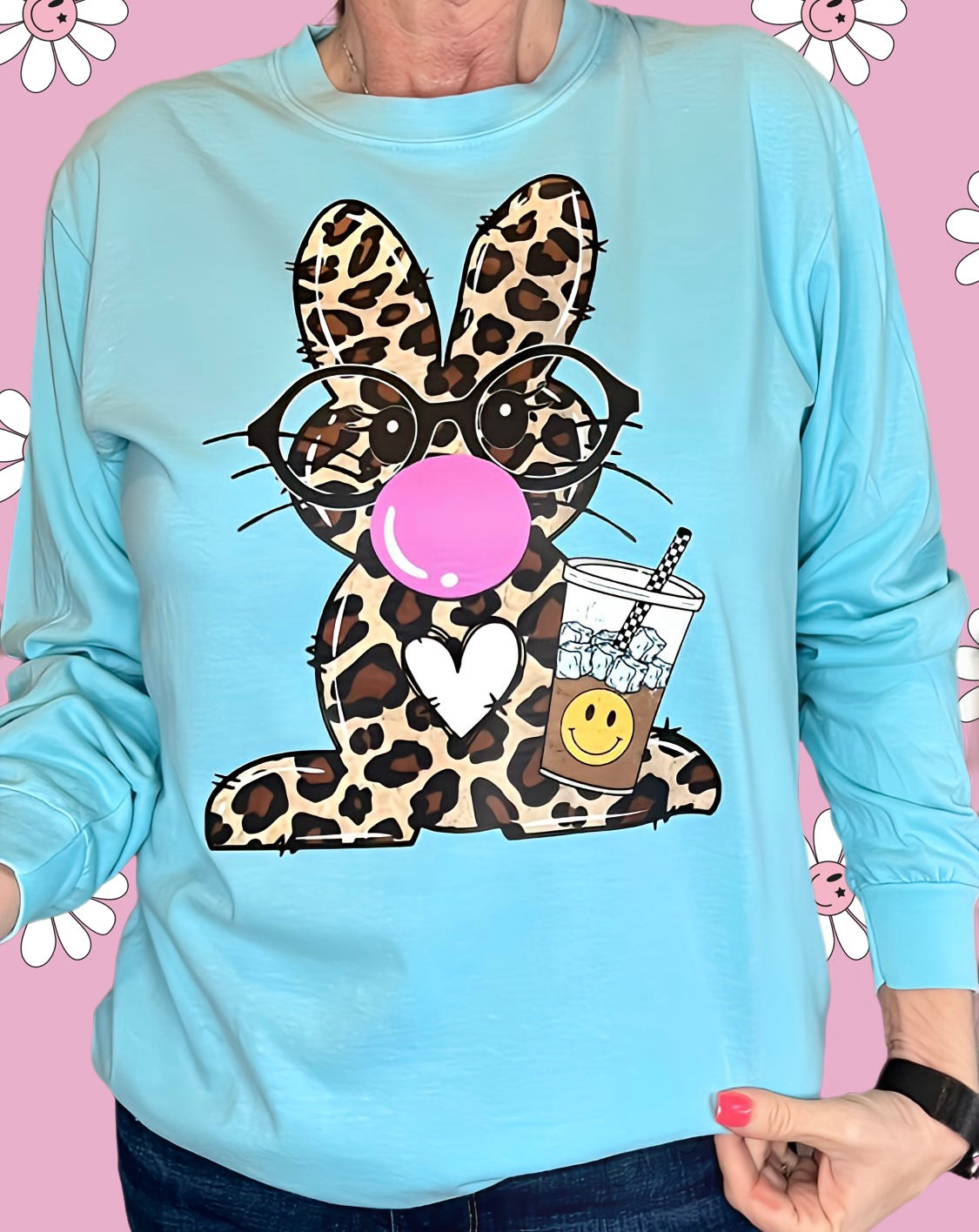 Long sleeve bunny t-shirt