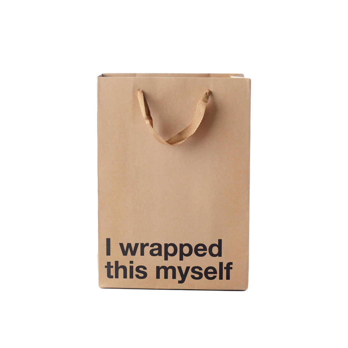 "I Wrapped This Myself" Gift Bag